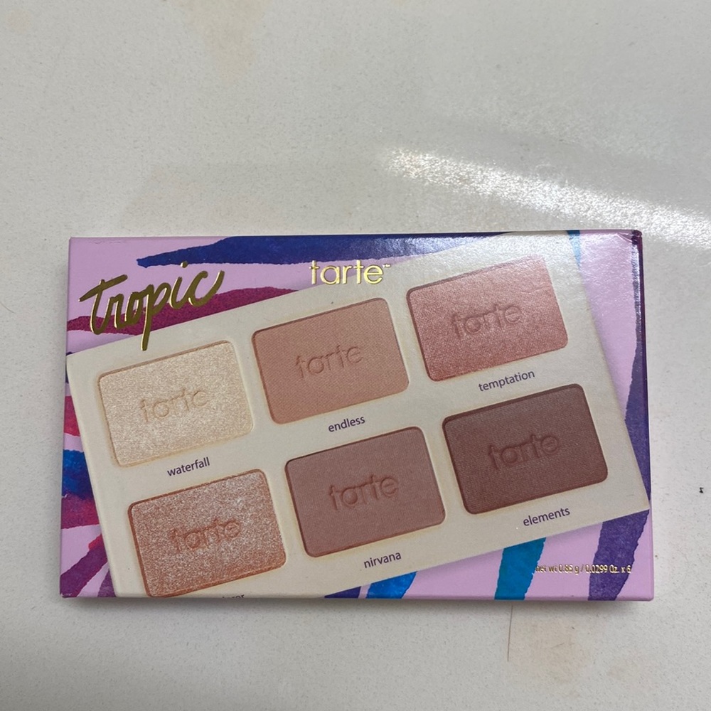 tarte tropic eyeshadow palette